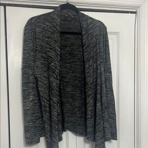 Apt. 9 Gray Open-Front Cardigan